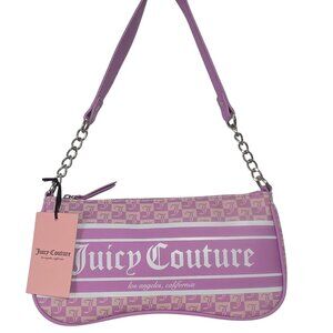 Juicy Couture Pink Monogram Baguette Bag NWT – Y2K Revival Style